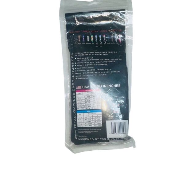 NWT Ellipses Pro Compression Socks in Confetti - XL - Picture 5 of 9